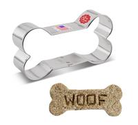 Ann Clark Cookie Cutters Large Dog Bone Cookie Cutter, 10.2 cm