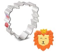 Ann Clark Cookie Cutters Lion Face Cookie Cutter, 8.89 cm