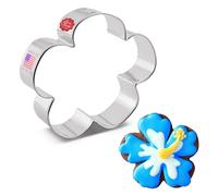 Ann Clark Cookie Cutters Luau Flower by LilaLoa Cookie Cutter, 8.89 cm | A Perfect Size and Shape from America's Largest Cookie Cutter Maker, Food-Safe American Steel, Family Owned Since 1989