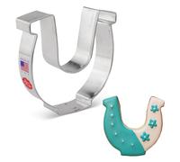 Ann Clark Cookie Cutters Lucky Horseshoe Cookie Cutter, 10.8 cm