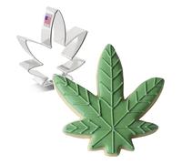 Ann Clark Cookie Cutters Marijuana/Pot Leaf Cookie Cutter, 8.89 cm
