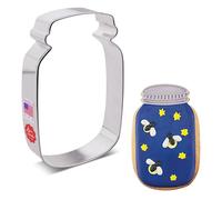 Ann Clark Cookie Cutters Mason Jar Cookie Cutter, 11.4 cm