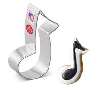 Ann Clark Cookie Cutters Music Note Cookie Cutter, 8.89 cm