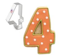 Ann Clark Cookie Cutters Number Four / #4, 8.26 cm