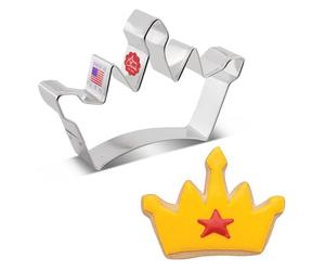 Ann Clark Cookie Cutters Princess Crown Cookie Cutter, The Queen's Platinum Jubilee, 12.1 cm