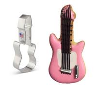 Ann Clark Cookie Cutters Rock 'n Roll Instrument/Electric Guitar Cookie Cutter, 13.4 cm