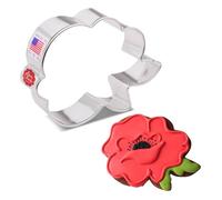 Ann Clark Cookie Cutters Rose/Flower Cookie Cutter by LilaLoa, 10.2 cm