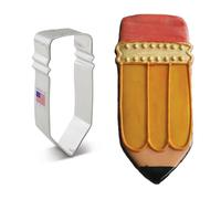 Ann Clark Cookie Cutters School Pencil Cookie Cutter, 10.2 cm