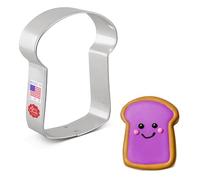 Ann Clark Cookie Cutters Slice of Bread Cookie Cutter, 9.5 cm