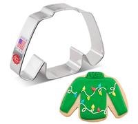 Ann Clark Cookie Cutters Sweater Ugly Wool Sweater Cookie Cutter, 10.8 cm