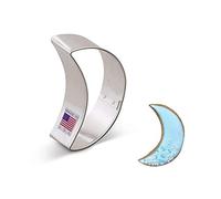 Ann Clark Crescent Moon Cookie Cutter, 7.6 cm, Made in USA