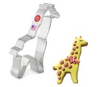 Ann Clark Cute Giraffe Cookie Cutter, 12.1 cm Made in USA