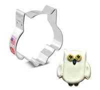 Ann Clark Cute Owl Cookie Cutter, 8.9 cm Made in USA