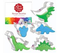 Ann Clark Dinosaur Cookie Cutters 5-Pc Set Made in USA