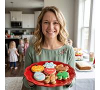 Ann Clark Every Season 7-Pc Cookie Cutter Set (Gingerbread Man, Turkey, Pumpkin, Shamrock, Heart, Snowflake, Easter Egg) Made in USA