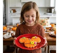 Ann Clark Halloween Pumpkin Patch Cookie Cutters 3-Pc. Set (Jack o Lantern, Tall Pumpkin, Gourd) Made in USA