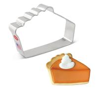 Ann Clark Pie Slice Cookie Cutter 11.43 cm, Made in USA