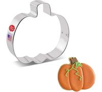 Ann Clark Pumpkin Cookie Cutter, 10.2 cm, Made in USA