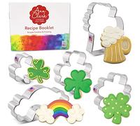 Ann Clark St. Patrick's Day Cookie Cutters 5-Pc. Set Made in the USA