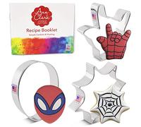 Ann Clark Superhero 3-Pc. Set (Mask, Hand Sign, Spider Web) Made in USA