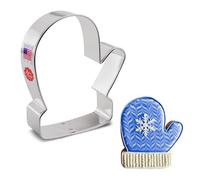 Ann Clark Winter Mitten Cookie Cutter, 10.2 cm Made in USA
