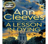 Ann Cleeves A Lesson in Dying Paperback Book in White Ann Cleeves White