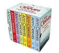 Ann Cleeves Shetland Series Collection 7 Books Gift Box Set Plus Quick reads (Red Bones, White Nights, Raven Black, Blue Lightning, Cold Earth, Thin Air, Quick Reads-Too Good To Be True, Dead Water)