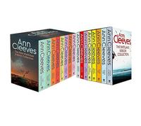 Ann Cleeves TV Shetland & Vera Series Collection 16 Books Set