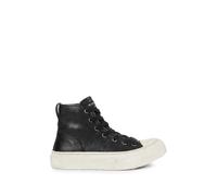 Ann Demeulemeester grained leather high-top sneakers - Black 35-35.5-37-37.5-38-38.5-39-39.5-40-40.5