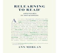 Ann Morgan Relearning to Read Paperback Book Ann Morgan Multicolor