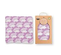 Ann Sang Breathable 100% Cotton Muslin Blanket Baby Sleeping Wrap (E)