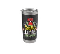 Ann Santa's Little Helper Ann Christmas Name Stainless Steel Insulated Tumbler
