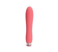 Ann Summers 5 Inch Silicone Beginners Vibrator with Removable Sleeve Coral