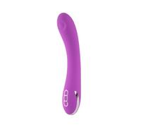 Ann Summers 6 Inch Silicone Pulse G-Spot Vibrator Purple | USB Rechargable Sex Toy. Rounded Tip and Angled Handle for G-spot Targeting. 3 Pulsation Settings & 10 Vibration Patterns.