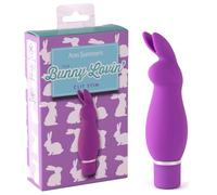 Ann Summers Bunny Lovin Rechargable Clitoral Vibrator 10 Functions Purple | Rechargeable Silicone Sex Toy. 3 Increasing Speeds & 7 Vibration Patterns. Tapered Rabbit Ears For Clitoral Stimulation.