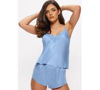 Ann Summers Cerise Cami Set, XX Large, Light Blue - Matching cami and shorts set