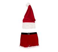 Ann Summers Mr Claus Set, Small, Red - Halloween Party Dress-Up - Made from velvet
