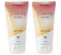 Ann Summers Exhilarating Clit Rub 50ml - Vegan-Friendly & Cruelty-Free Arousal Cream - Heightens Sensation & Pleasure - Ideal for Enhanced Stimulation (Pack of 2)