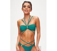 Ann Summers Fiji Soft Bikini Top, Dark Green 12