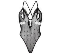 Ann Summers Halloween Bedroom Bunny Costume Polka Dot Bunny Outfit Women's Halloween Bunny Costume with Bunny Ears and Tail, Bunny - Easter Outfit