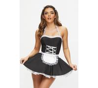 Ann Summers Maid To Pleasure, Size: Large, Black - Maid playwear outfit - Halloween Party Dress-Up