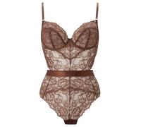 Ann Summers Hold Me Tight Body Hourglass Shaping, Ladies Underwear with Brazilian Brief, Cut-Out Back, & Underwired Cups - Genuine Womens Lingerie