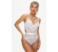 Ann Summers Hold Me Tight Body, Size: Large, White - Summer Sale