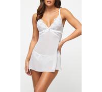 Ann Summers Icon Chemise, X Large, White - Plungle neckline and adjustable straps