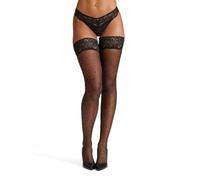 Ann Summers Lace Top Spot Hold Up, Black M