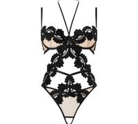 Ann Summers Lost In The Moment Crotchless Body Black