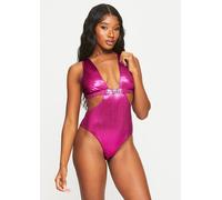 Ann Summers Maldives Soft Swimsuit, Bright Pink 16