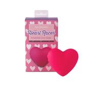 Ann Summers Novelty Heart Racer Tongue Clitoral Vibrator - Waterproof - Body Safe Silicone - Anal Vibrator - Adult Sex Toy - Pink