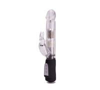 Ann Summers Original Slim Rotating Rampant Rabbit Vibrator Waterproof Clear