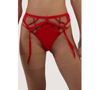 Ann Summers Playful Promises Ramona Strap Mesh Suspender, Red 12